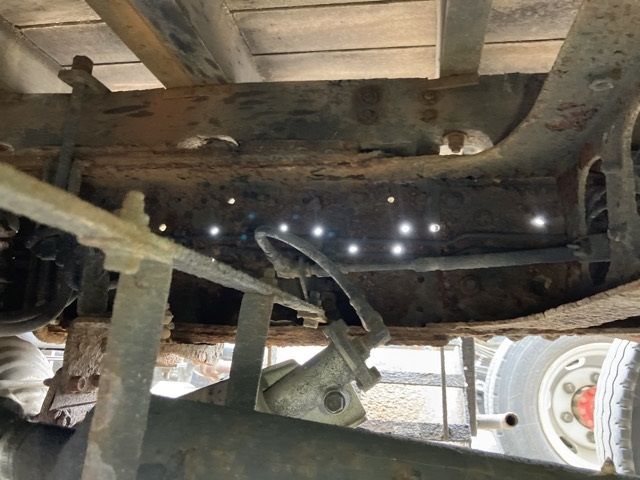 2008 Isuzu Forward Flat crane, 3-stage auction photo 16