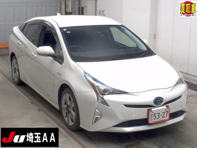 Japan Auction Vehicles 12 2017 Toyota Prius Sツーリングセレクション auction photo