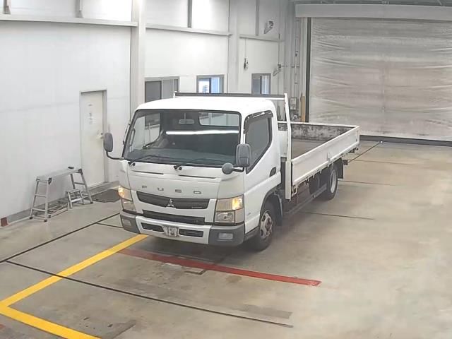 Japan Auction Vehicles 10 2015 Mitsubishi Fuso Canter Flatbed auction photo