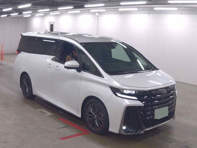 2025 Toyota Vellfire Z Premier Japan auction vehicle