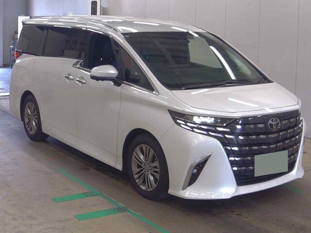 2025 Toyota Alphard Z Japan auction vehicle