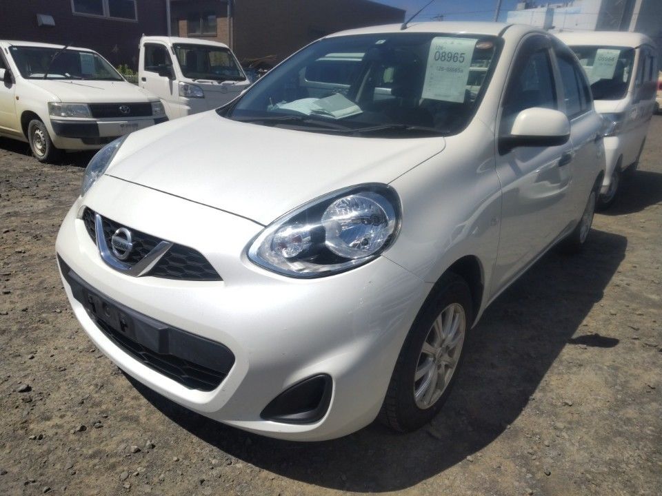 2017 Nissan March Japan auction vehicle