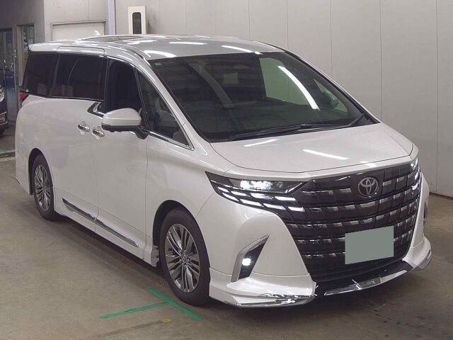Japan Auction Vehicles 8 2025 Toyota Alphard Z auction photo