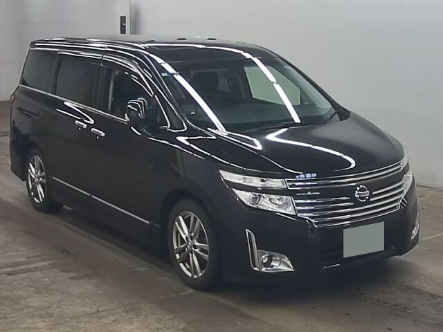2012 Nissan Elgrand 350ハイウェイスターP 4WD Japan auction vehicle