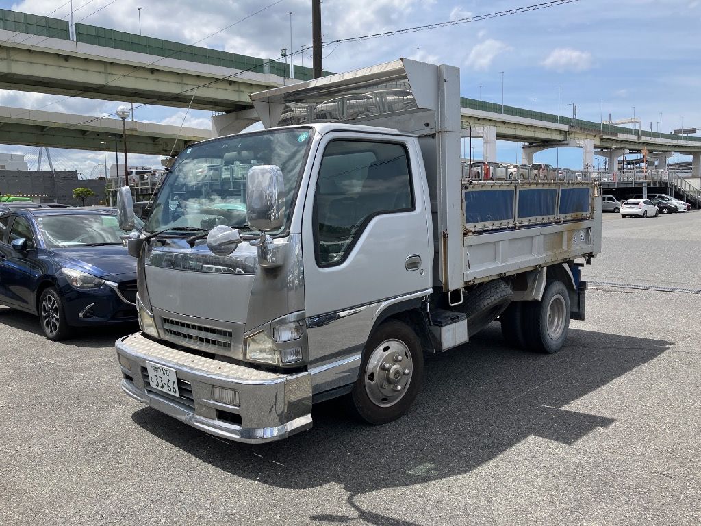 2005 Isuzu Elf 2-ton dump truck auction photo 5