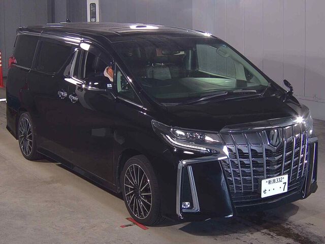 Japan Auction Vehicles 8 2021 Toyota Alphard 2.5S Cパッケージ auction photo
