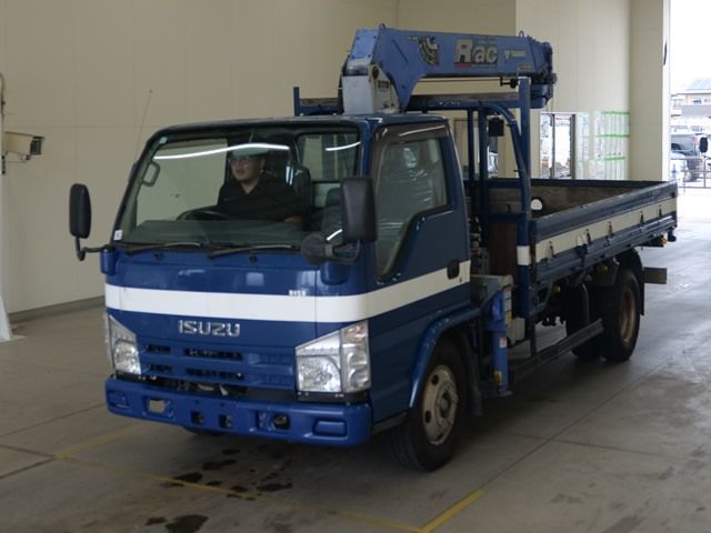 2007 Isuzu Elf ヒラ.クレーン Japan auction vehicle