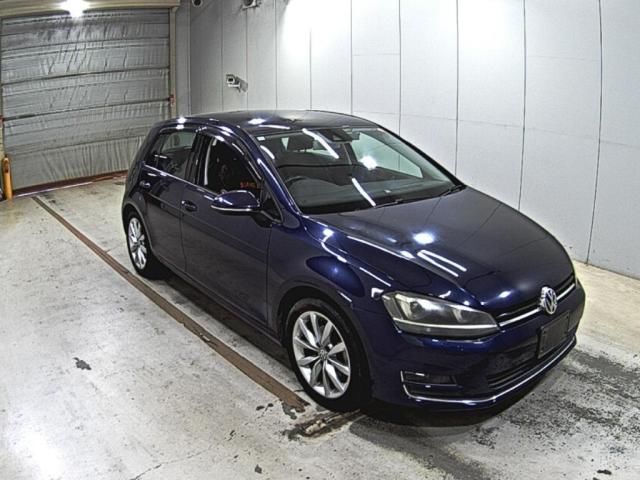 2014 Volkswagen ゴルフ TSIハイラインブルーモーションテクノロジー Japan auction vehicle