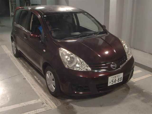 Japan Auction Vehicles 12 2011 Nissan Note 15X SV auction photo