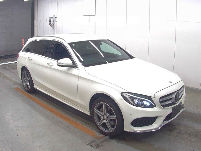 Japan Auction Vehicles 8 2015 Mercedes-Benz C-Class Station Wagon C200 Sports Honkawa auction photo