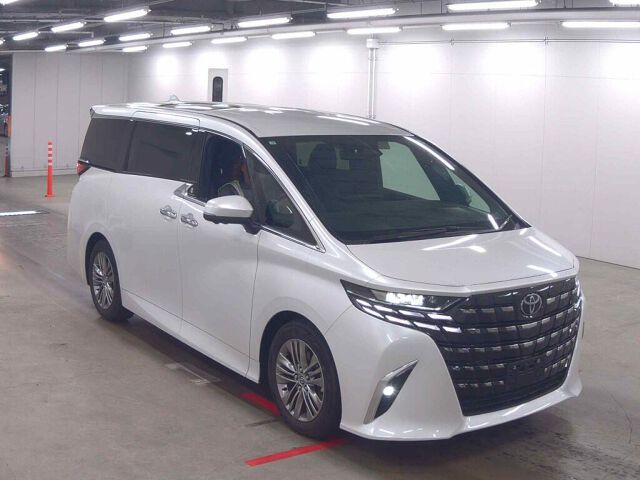 Japan Auction Vehicles 8 2025 Toyota Alphard Z auction photo