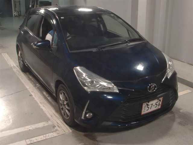 Japan Auction Vehicles 12 2019 Toyota Vitz F Safety Edition III auction photo