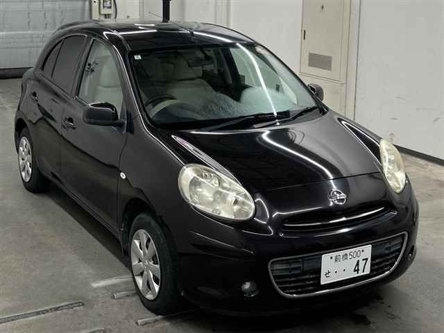 2011 Nissan マーチ5HB 12G Japan auction vehicle