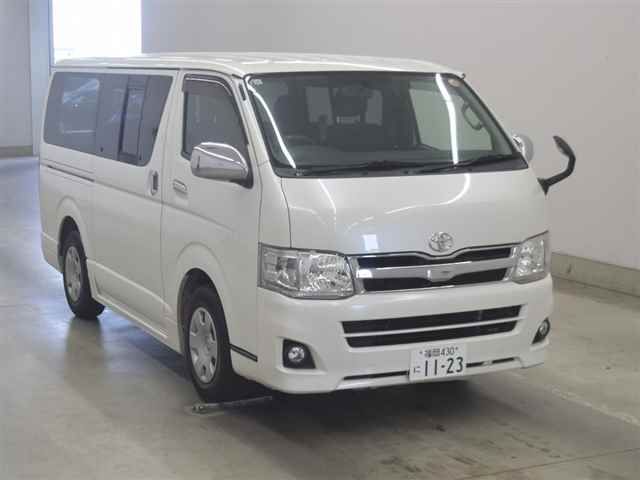 2010 Toyota Hiace ロングスーパーGL Japan auction vehicle