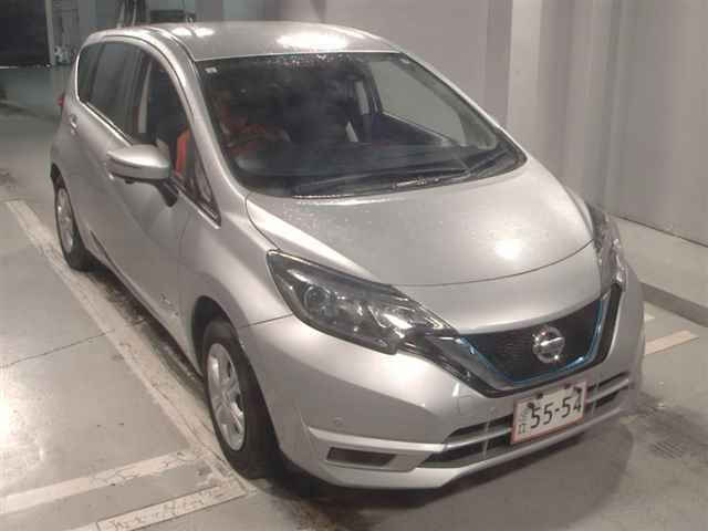 Japan Auction Vehicles 12 2019 Nissan Note e-パワーエマブレ auction photo