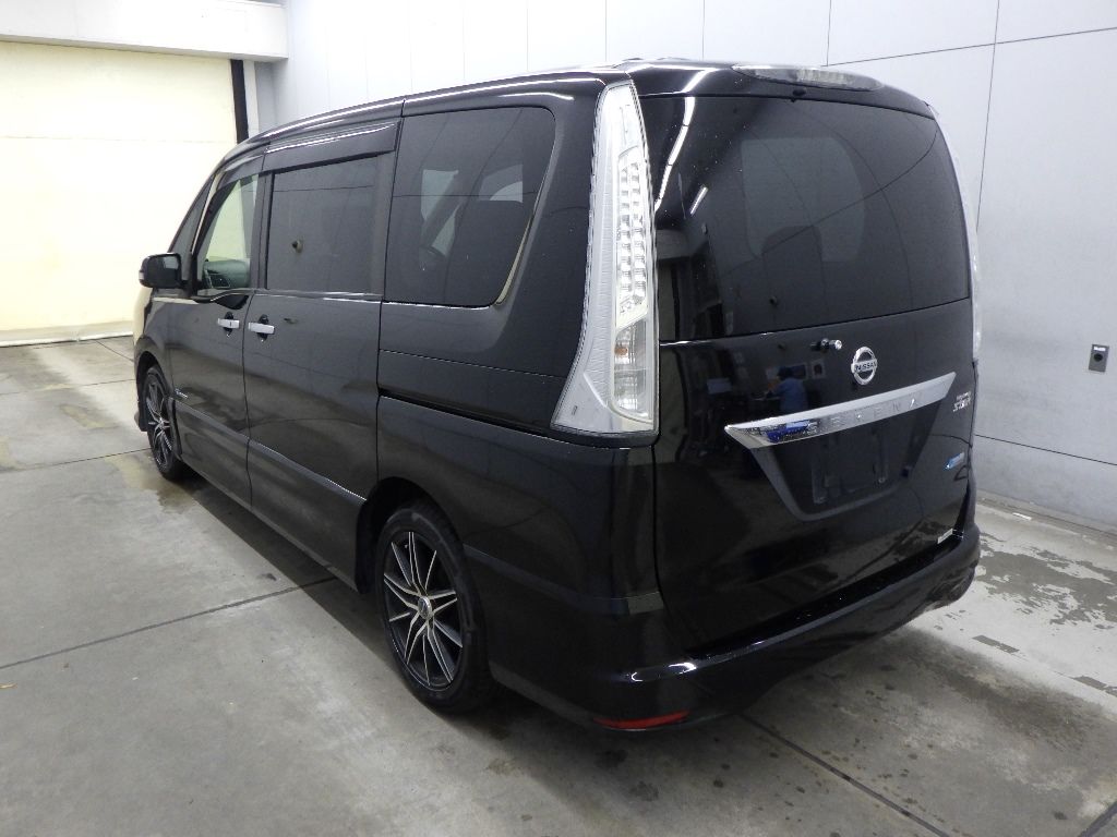 2013 Nissan Serena ハイウェイスターSハイブリッドVエアロモード auction photo 5