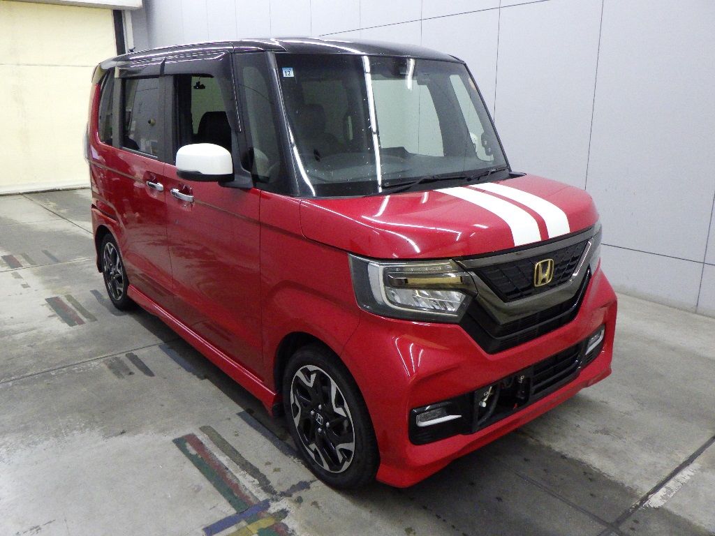 Japan Auction Vehicles 17 2019 Honda N-BOX カスタムG EXターボホンダセンシング auction photo
