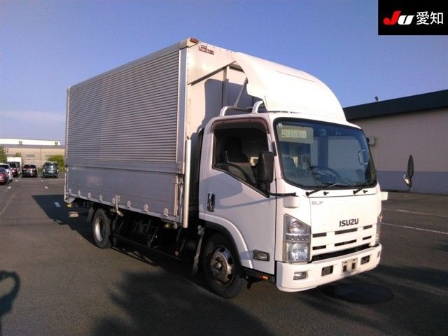 2012 Isuzu エルフ T Aluminum wing 3.5t Japan auction vehicle