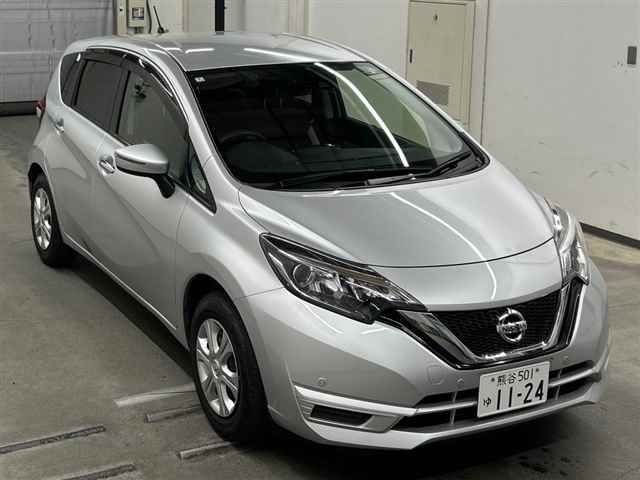2020 Nissan Note X V Selection Japan auction vehicle