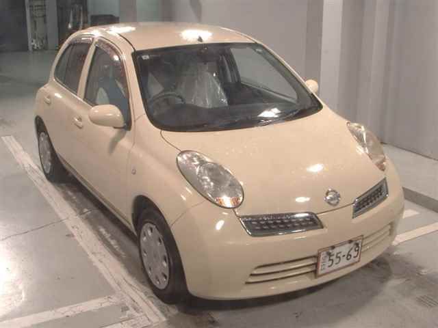2007 Nissan March 15E Japan auction vehicle