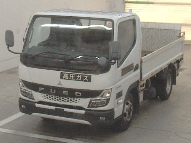 Japan Auction Vehicles 10 2021 Mitsubishi Fuso Canter Flatbed auction photo