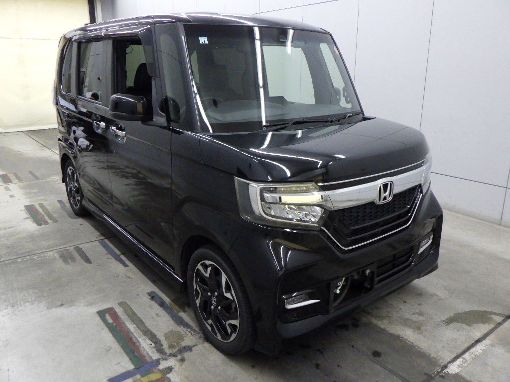 2019 Honda N-BOX カスタムG Lターボホンダセンシング Japan auction vehicle