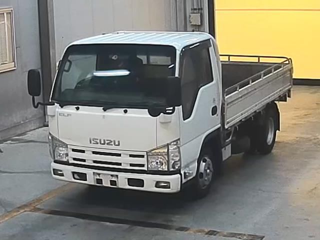 2013 Isuzu Elf Flatbed Japan auction vehicle