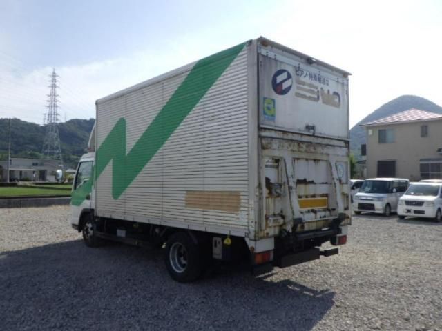 2008 Mitsubishi Fuso Canter アルミバン パワーゲート付 auction photo 2