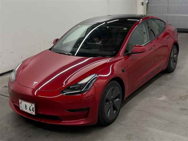 2021 Tesla テスラモデル3 auction photo 4