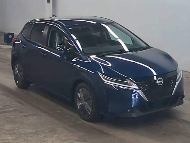Japan Auction Vehicles 5 2021 Nissan Note X FOUR 4WD auction photo