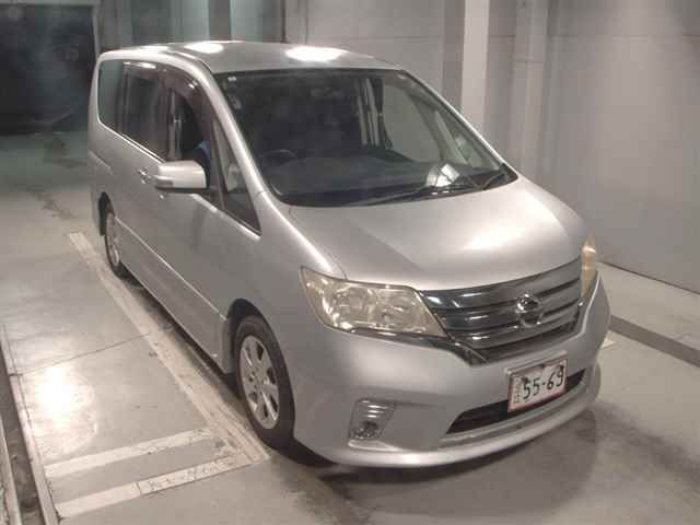 2012 Nissan Serena ハイウェイスターVセレクション Japan auction vehicle