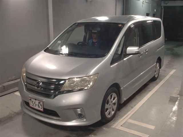2012 Nissan Serena ハイウェイスターVセレクション auction photo 4