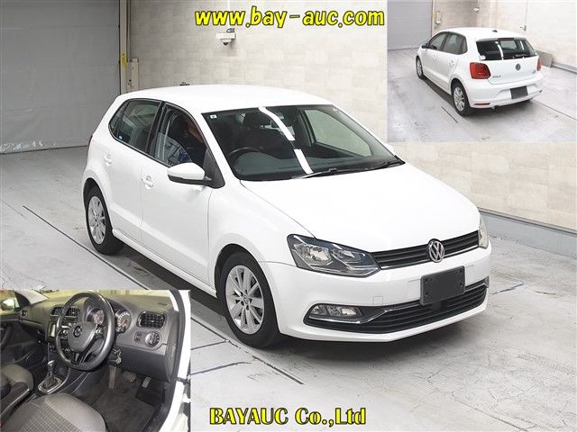 2015 Volkswagen VW ポロ TSIコンフォートラインアップグレー auction photo 4