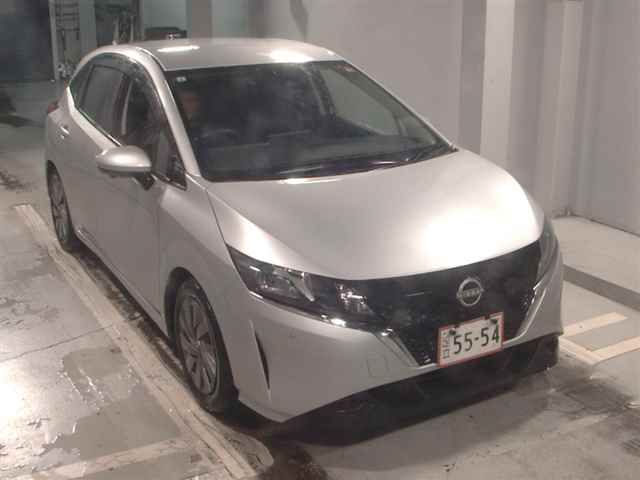 Japan Auction Vehicles 12 2021 Nissan Note S auction photo