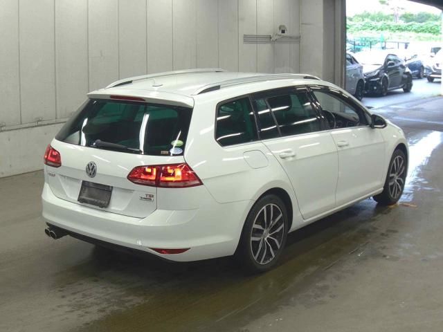 2017 Volkswagen VW ゴルフ ヴァリアントTSIハイライン コネクト auction photo 3