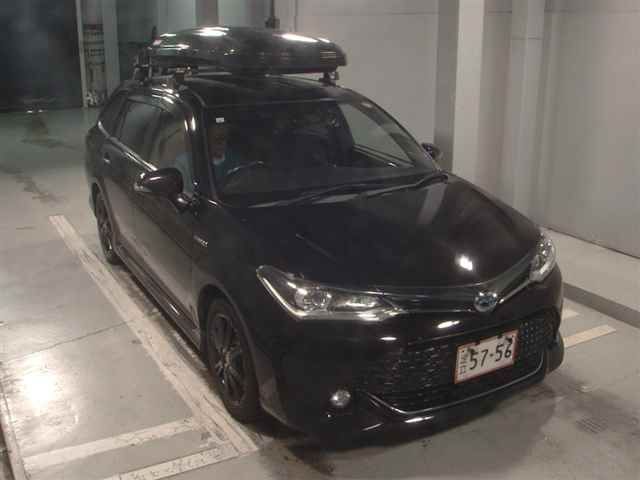 Japan Auction Vehicles 12 2015 Toyota Corolla Fielder ハイブリッドG WxB auction photo