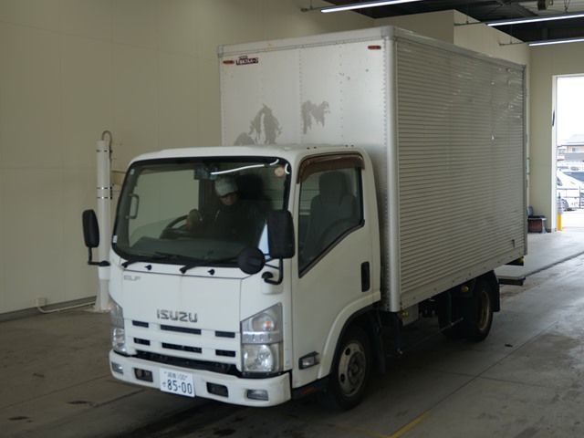 2012 Isuzu Elf アルミバン Japan auction vehicle