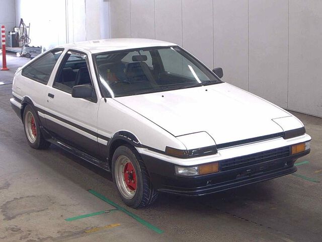1986 Toyota スプリンタートレノ GT-V Japan auction vehicle