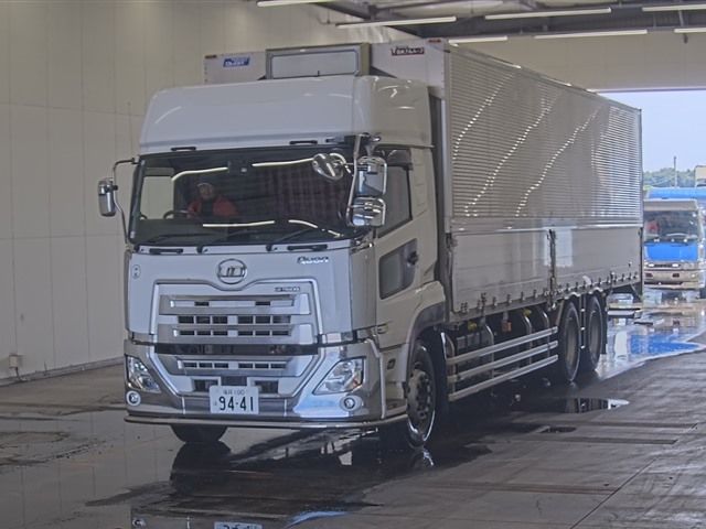2022 Nissan Diesel UD Aluminum Wing PG Japan auction vehicle