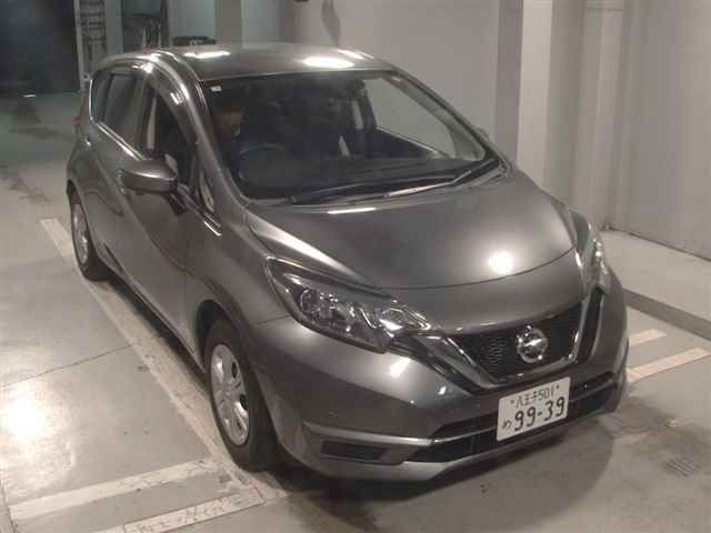 Japan Auction Vehicles 12 2019 Nissan Note X auction photo