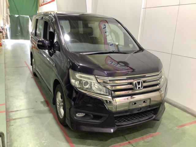 Japan Auction Vehicles 4 2013 Honda Stepwgn 4WD Zクールスピリット auction photo