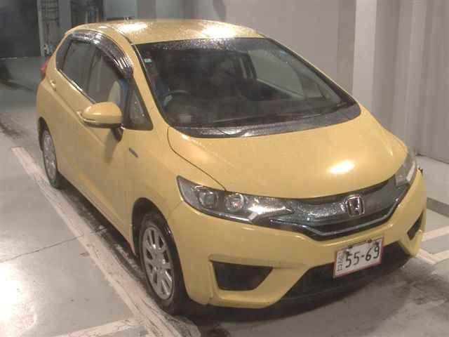 2014 Honda Fit 4WD Hybrid L Package Japan auction vehicle