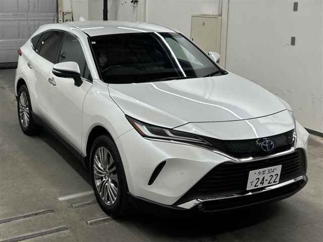 2024 Toyota Harrier Z Leather Package Japan auction vehicle