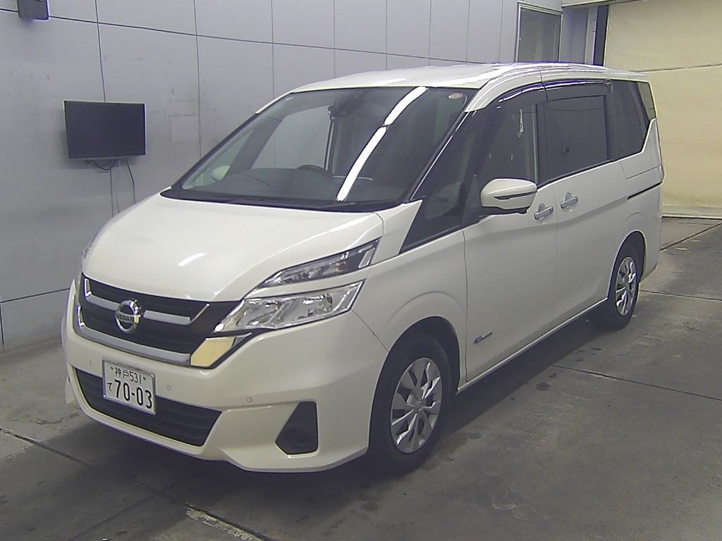 2018 Nissan Serena X V Selection auction photo 4