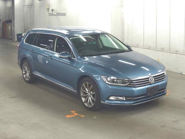 Japan Auction Vehicles 5 2017 Volkswagen VW Passat Variant TSI Highline Tech auction photo