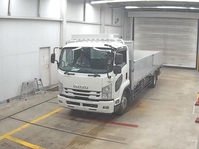 Japan Auction Vehicles 10 2019 Isuzu Forward Flatbed auction photo