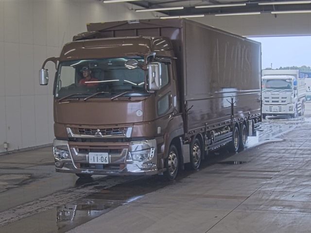 2021 Mitsubishi Fuso Sグレート Aluminum Wing Japan auction vehicle