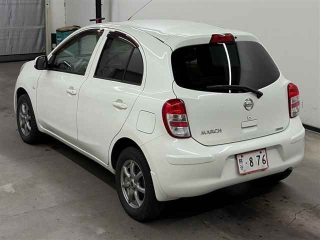 2012 Nissan マーチ5HB 4WD 12X FOUR auction photo 2