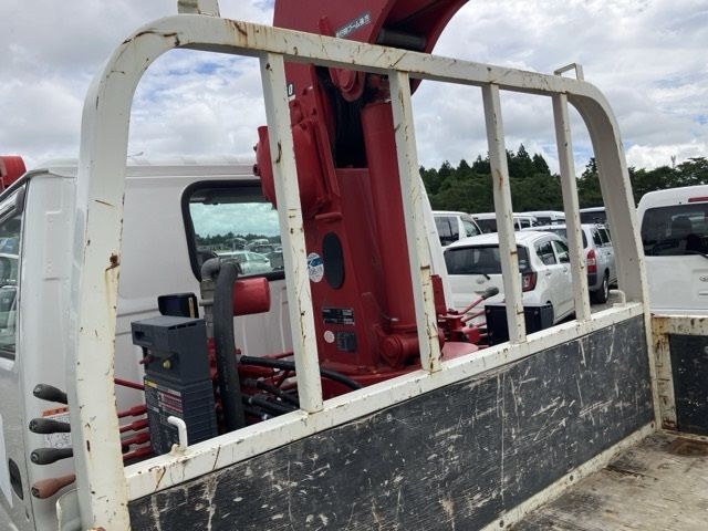 2018 Isuzu Elf Flat crane, 3-stage auction photo 11