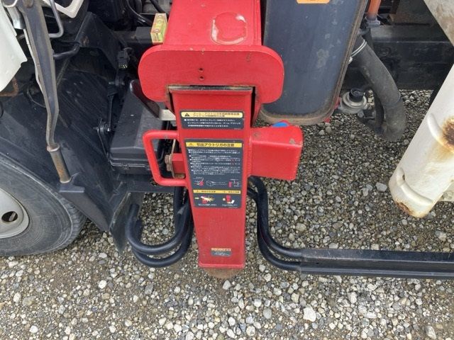 2018 Isuzu Elf Flat crane, 3-stage auction photo 14